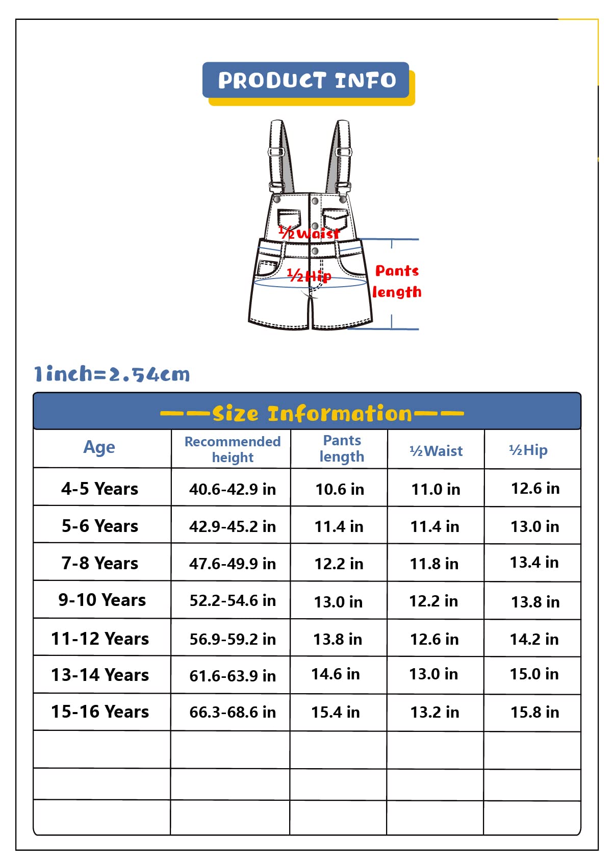 KIDSCOOL SPACE Niedliche Jeans-Shorts für kleine und große Kinder, zerrissener, gefalteter Saum, verstellbare Träger, sommerliche Denim-Shortalls
