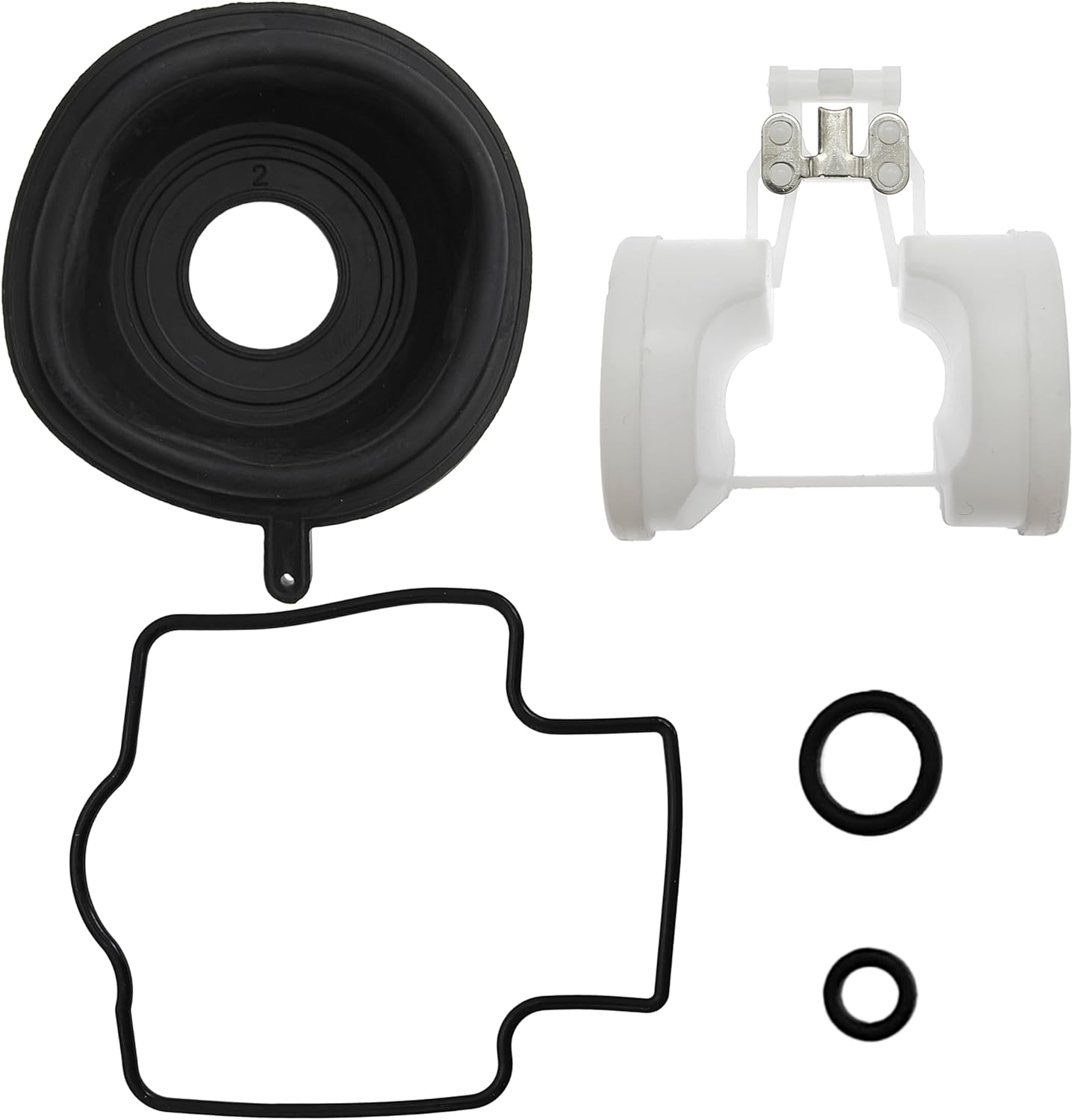 4-Pack Carburetor Rebuild Kits Carb Repair Kit with Diaphragm Float Replacement for Yamaha YZF600R 97-07