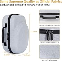 Vista 4 de wonlince Hard Carrying Case for Meta Quest 3Compatible Meta Quest 3 accessory with ELITE headband, touch controller and other accessoriesStylish