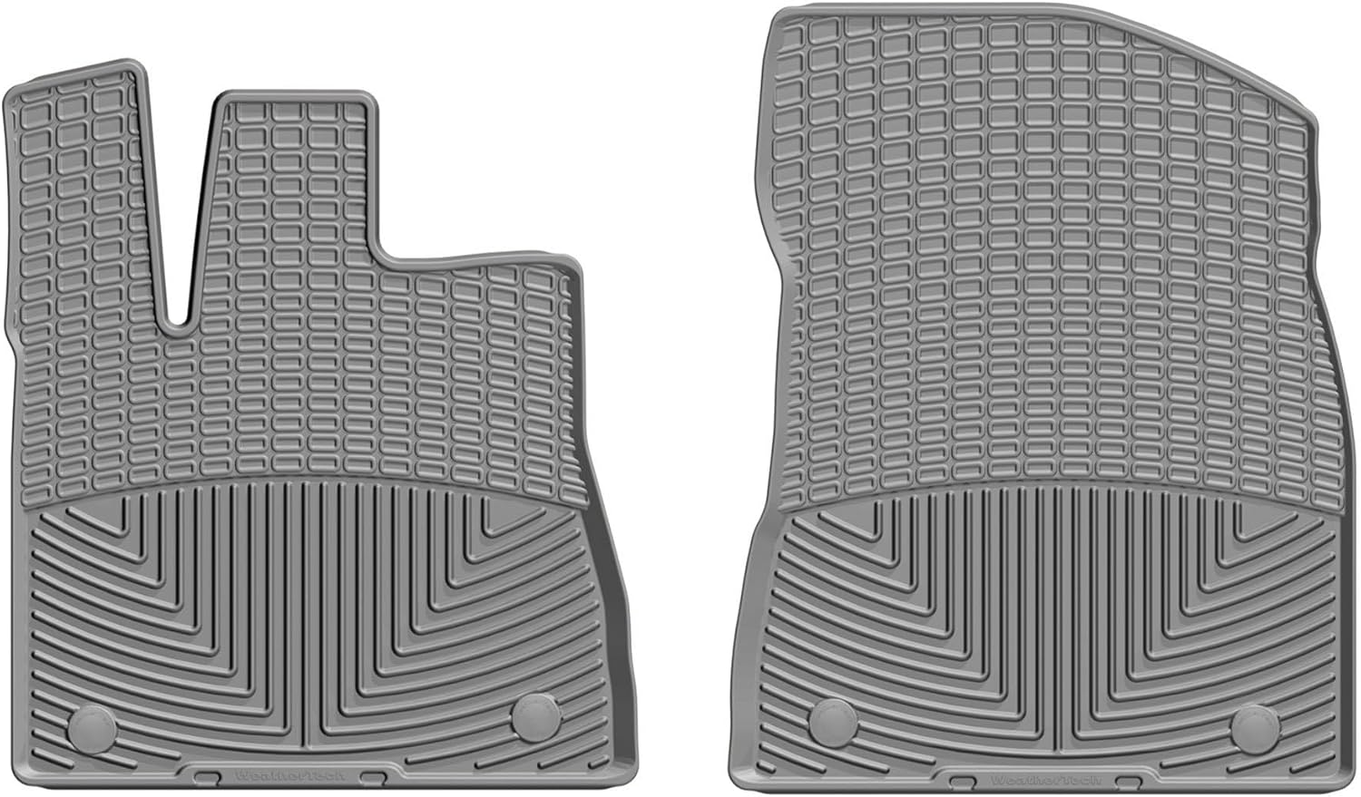 WeatherTech All-Weather Floor Mats for Lexus RX, RX Hybrid - 1st Row (W421), Black
