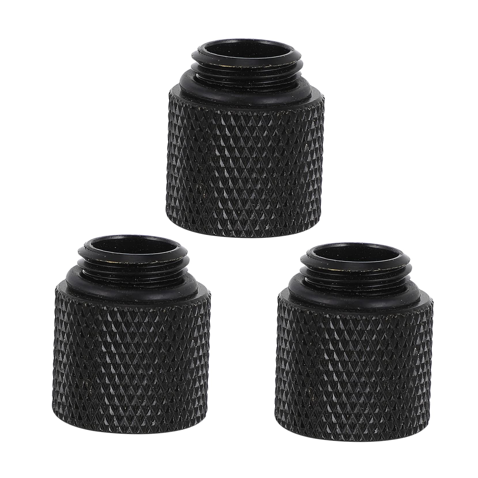 OSOLADY 3Pcs Water Cooling Extender Fitting Adapter for Computer Accessories Rotation Sealing Ring Reliable Easy Installation for Liquid Cooling