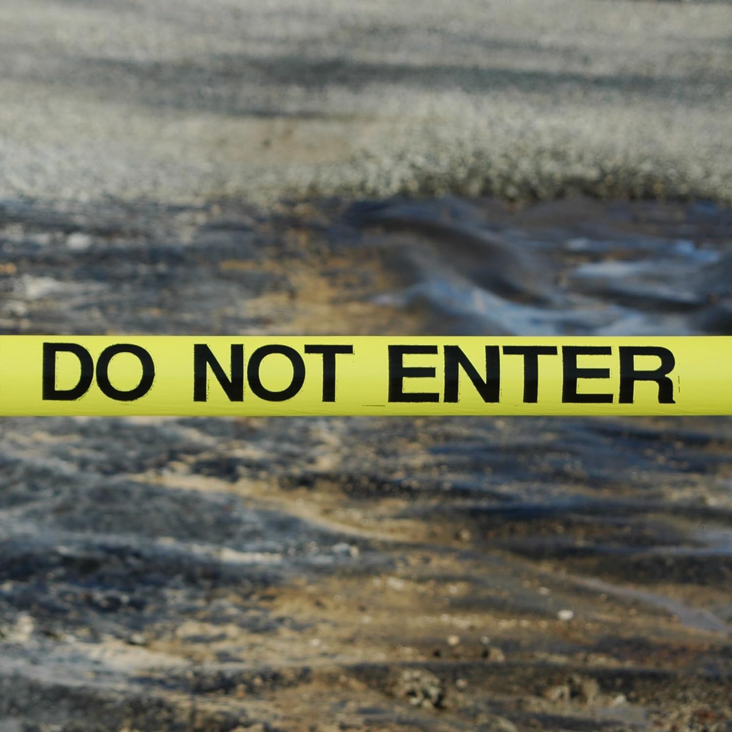 SINGHAL “Do Not Enter” Caution Tape, High-Visibility Yellow Hazard Warning Tape, Waterproof, 3″ x 165 ft (50 m), Safety - Image 4