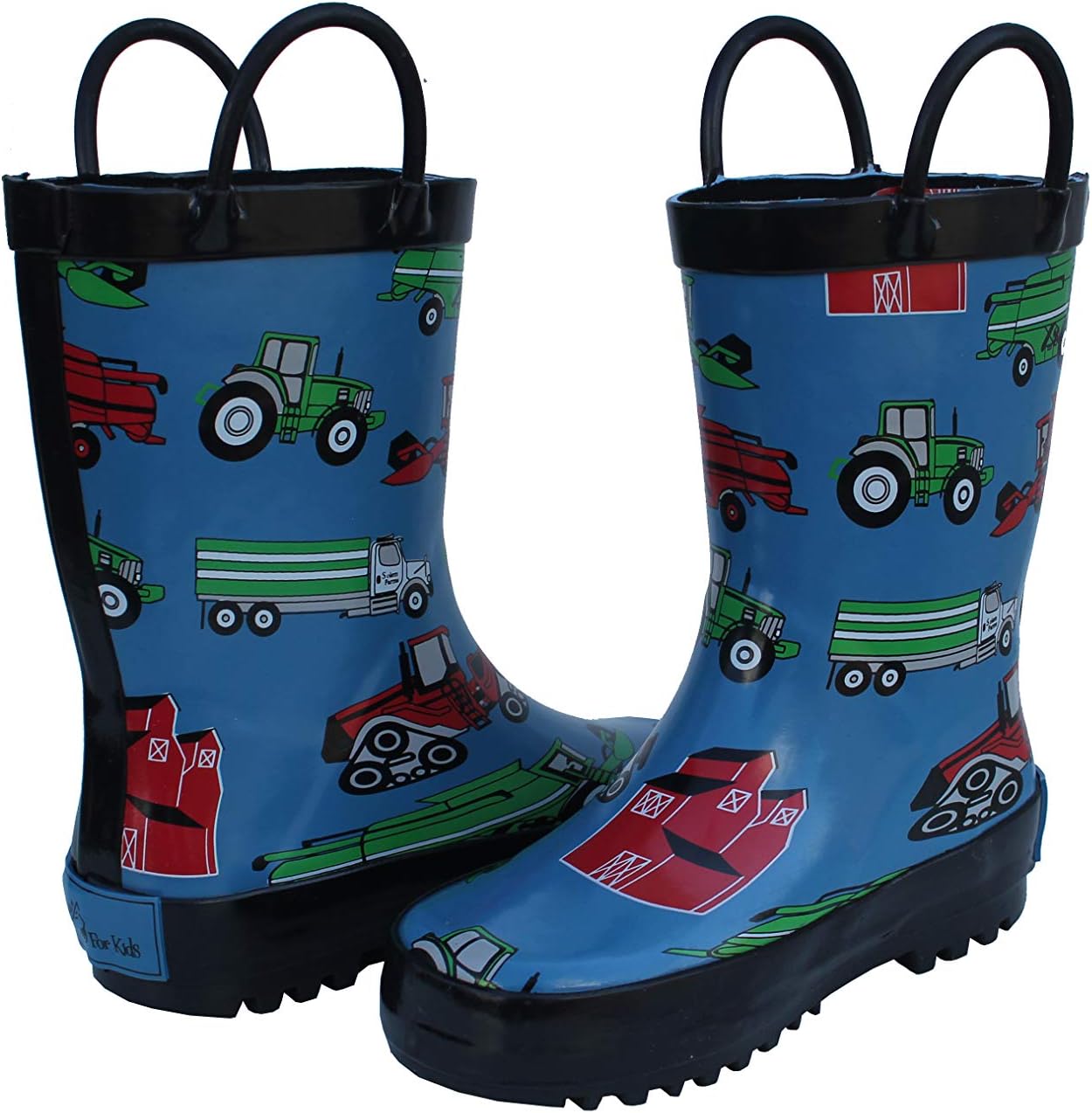 Foxfire Kids Rubber Rain Boots - Waterproof Comfort