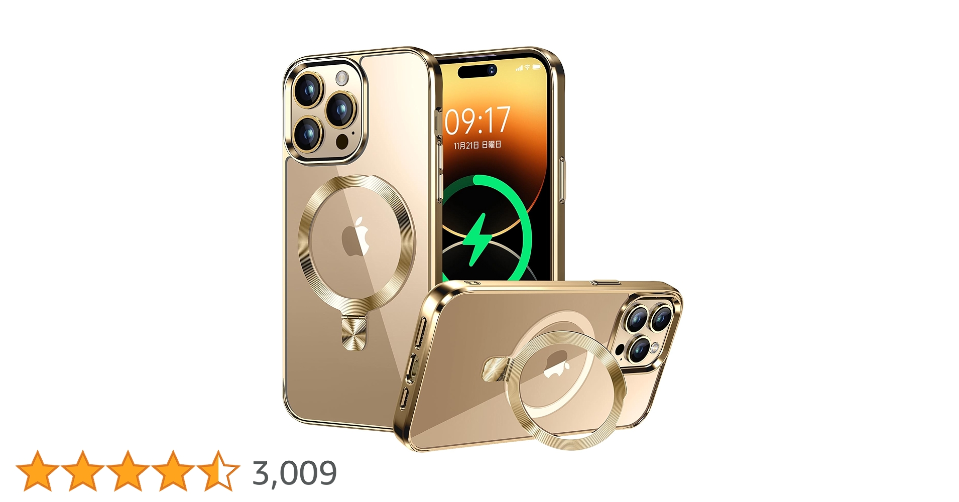 Amazon.co.jp: 【CD MagSafeリング・スタンド一体】iPhone14 Pro