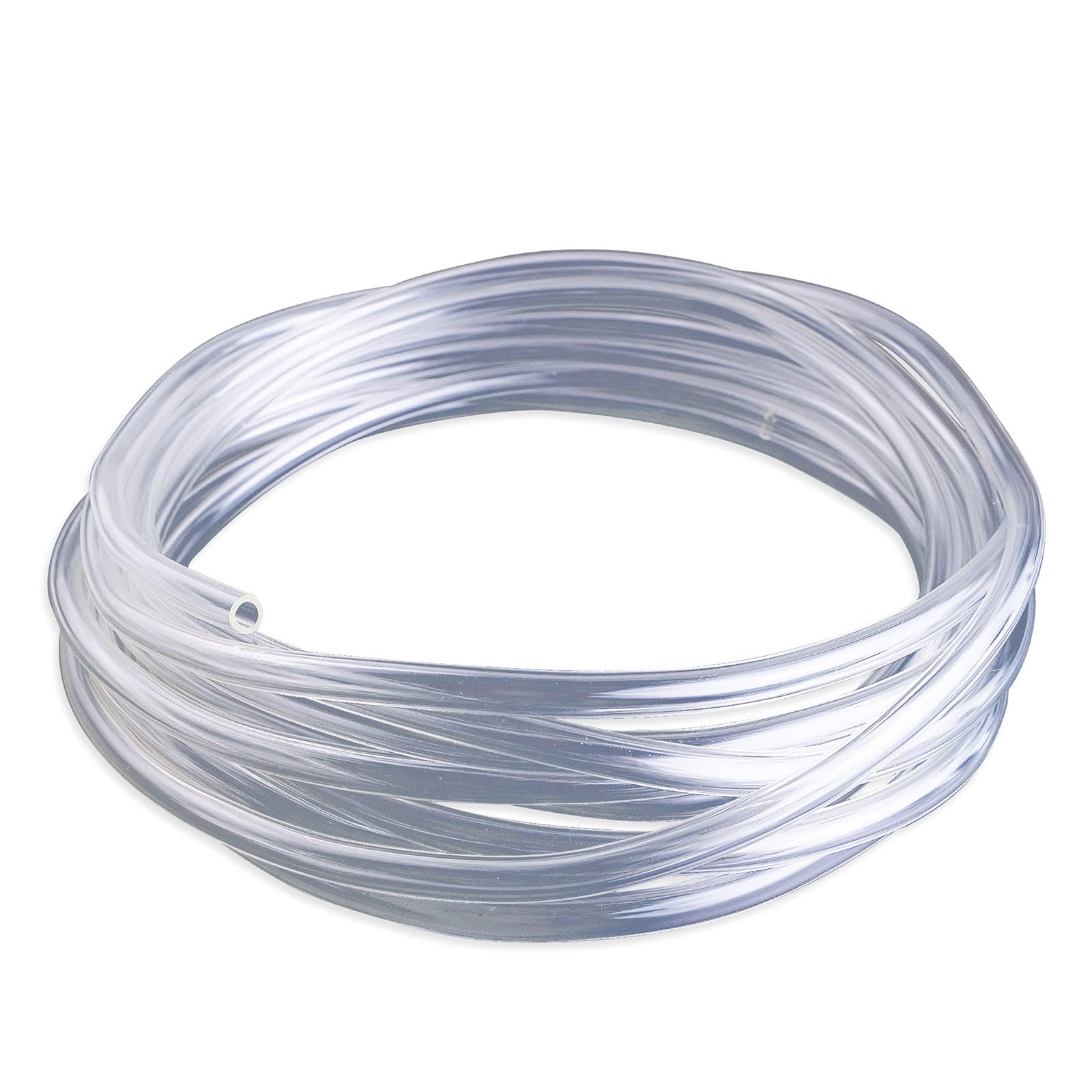 COYOUCO PVC Clear Flexible Tubing 0.8Mm ID X 1.5-1.9Mm OD, 10M Transparent Vinyl Hose for Water, Air and Liquid Transfer, Aquarium, Garden,0.8 * 1.9mm