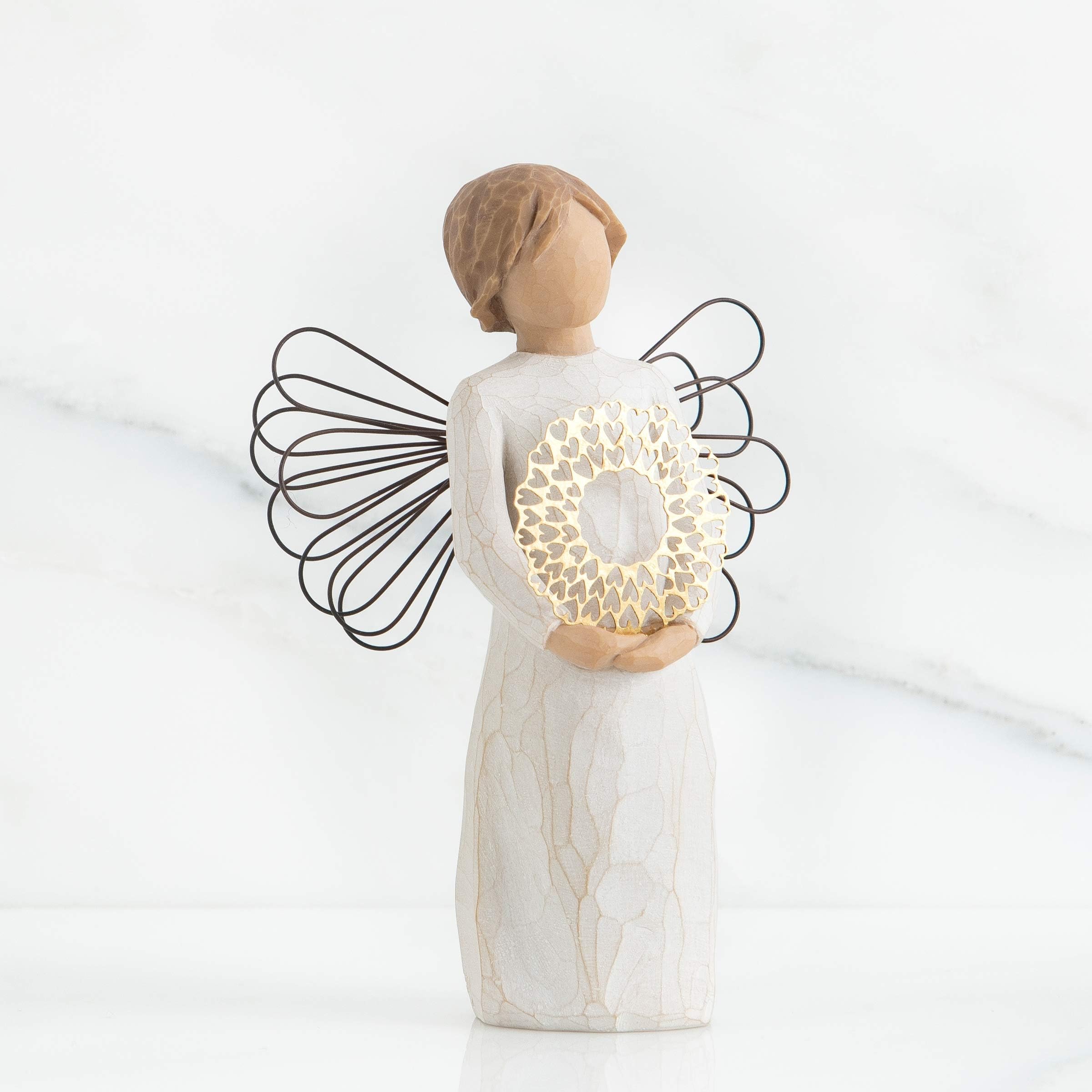 Willow Tree, Figura de ángel con Corona, Home Deco, Enesco