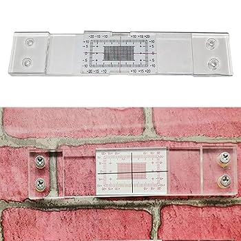 Crack Monitoring Record,Crack Gauge Monitor, High Clear Acrylic