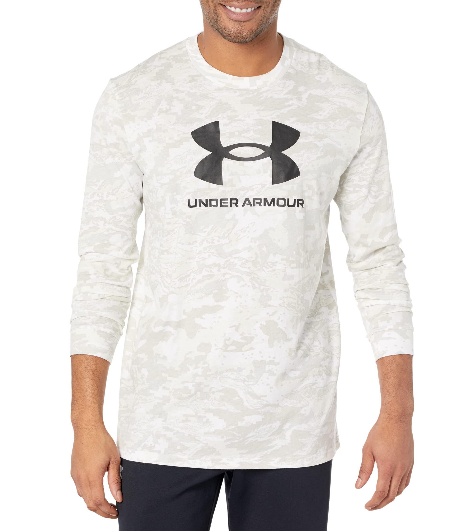 Under Armour Hombre UA ABC Camo - Manga Larga Gráfico de Larga duración Hombre