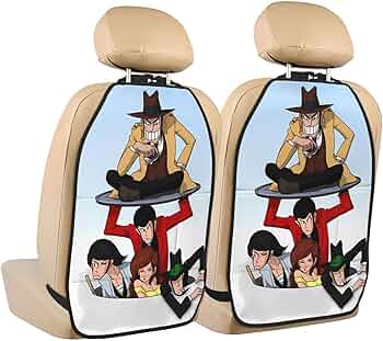 Amazon | カーシート用 2個パック ルパン三世 銭形警部 アンチキック