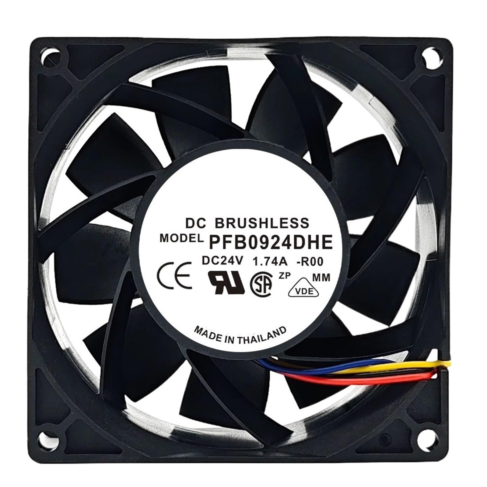 LZIKKGKI Cooling Fan PFB0924DHE DC 24V 1.74A 34.8W 9238 92 * 92 * 38MM 9.2cm 4-Wire