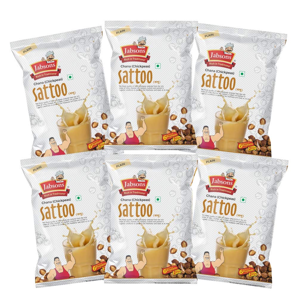 Jabsons Chana Sattoo Plain 500g (Pack of 6) (B08FR8PCGM) Amazon Price History, Amazon Price Tracker