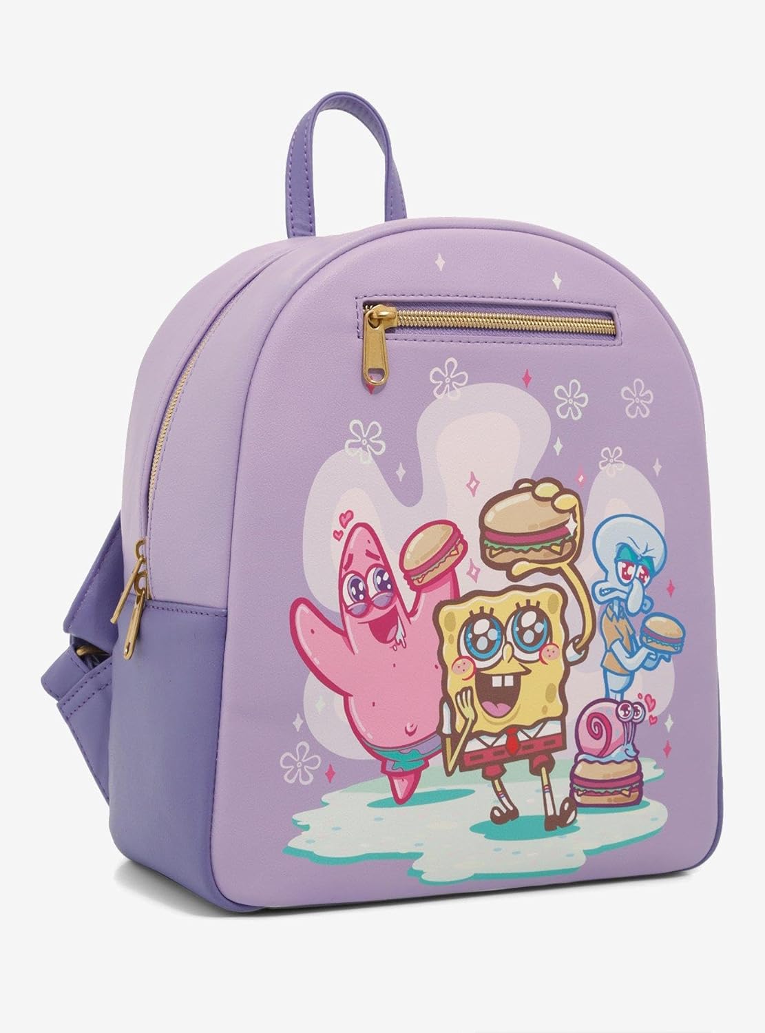 Loungefly SpongeBob SquarePants 25th Anniversary Lavender Mini Backpack PURPLE NONE