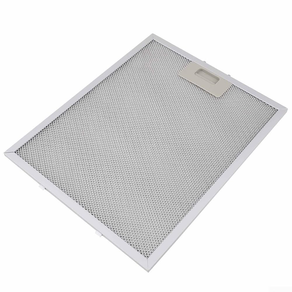 Filtry okapowe, 1 szt. Okap kuchenny metalowy filtr przeciwtłuszczowy, 340X280x9mm srebrne filtry do okapu kuchennego metalowa siatka filtra przeciwtłuszczowego, otworu wentylacyjnego wyciągu