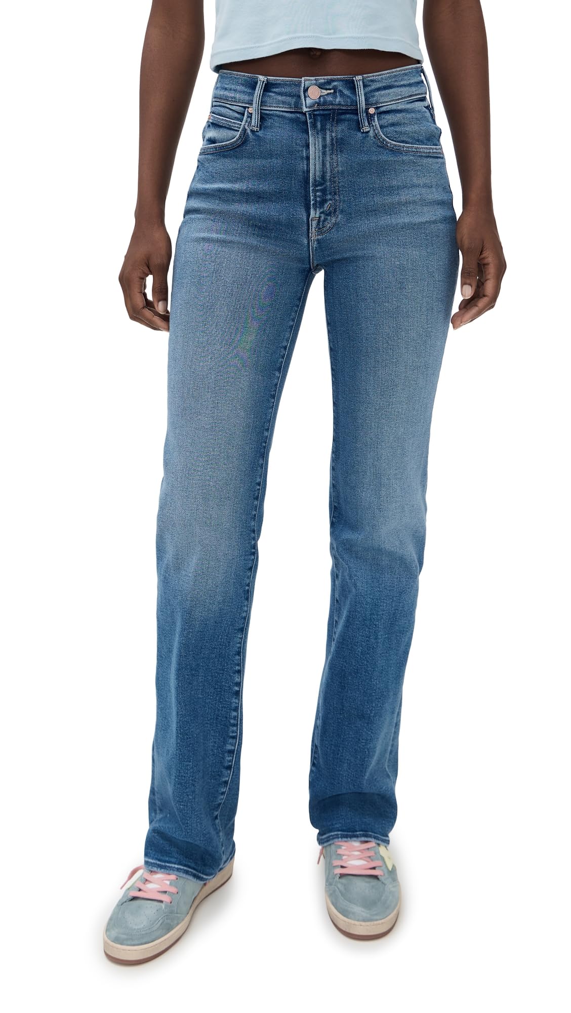 Mother Women's The Kick It Jeans, Fan Favorite, 33
