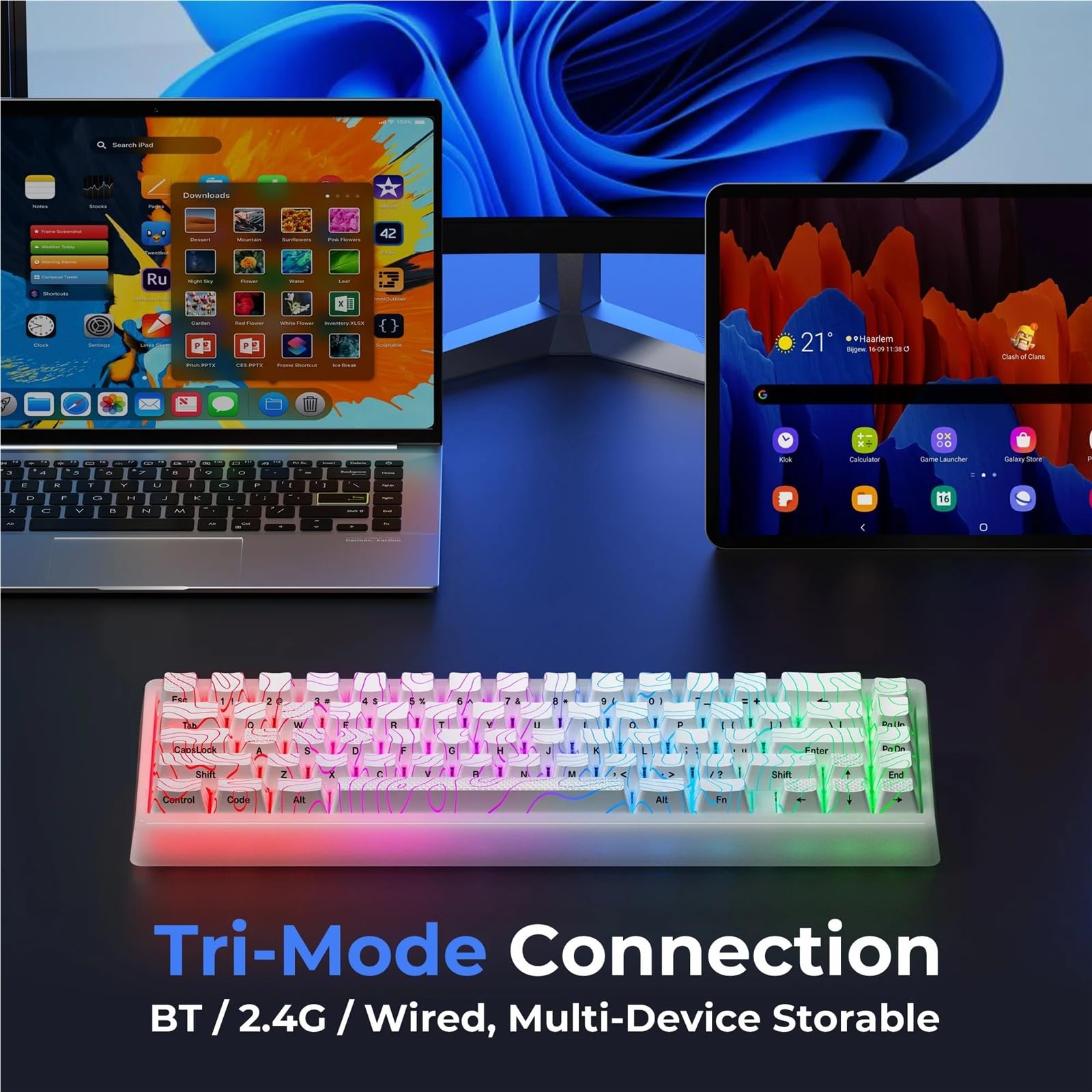 Compatible for XVX M67 JadeStone 65% Wireless KB | IMD-Tech
