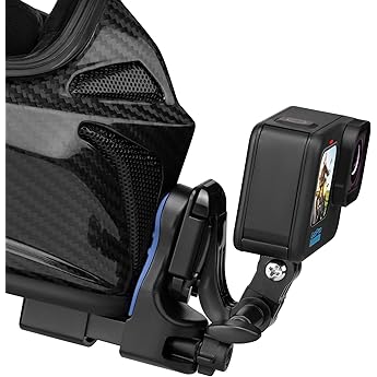 Dango Design Gripper Mount for GoPro/Osmo/Insta360 | Universal Helmet Clamp Moun