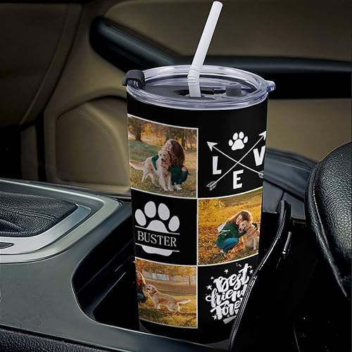 Miniatura 6 de Vaso con texto en inglés "I Wish We Lived Closer", taza personalizada con efecto inflado en 3D, regalo de amistad de larga distancia, regalo de