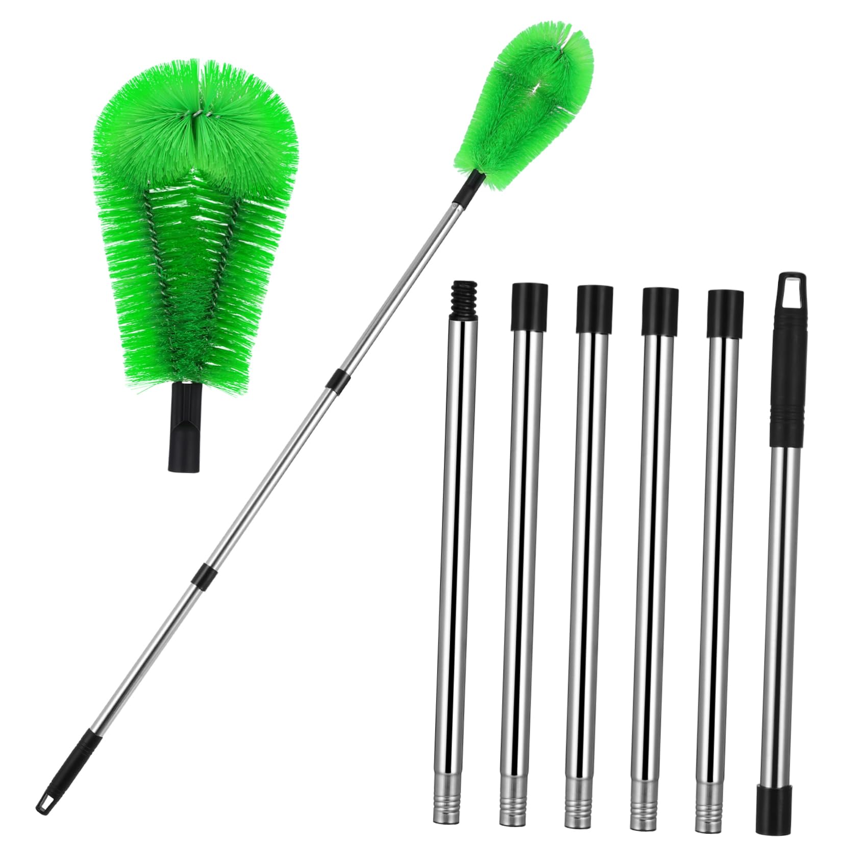 Brosse de nettoyage pour gouttière et toiture pour l'entretien d'automne de la maison
