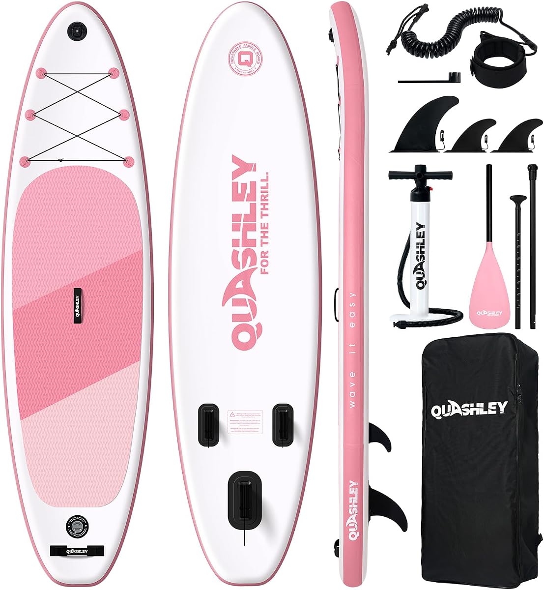 Tabla de remo inflable, tablas de remo inflables de 32/34 pulgadas de ancho, SUP completo para principiantes con remo liviano, bomba de mano, mochila, correa, tabla iSUP duradera y portátil