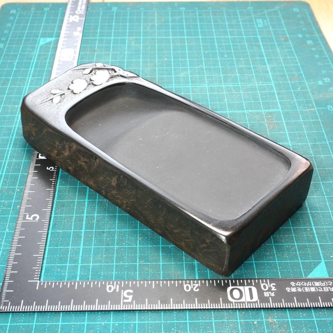 雄勝硯　弘行作 書道 硯 雄勝硯5⑨ 遠藤弘行作 産地支援硯 書道 硯 雄勝硯7③