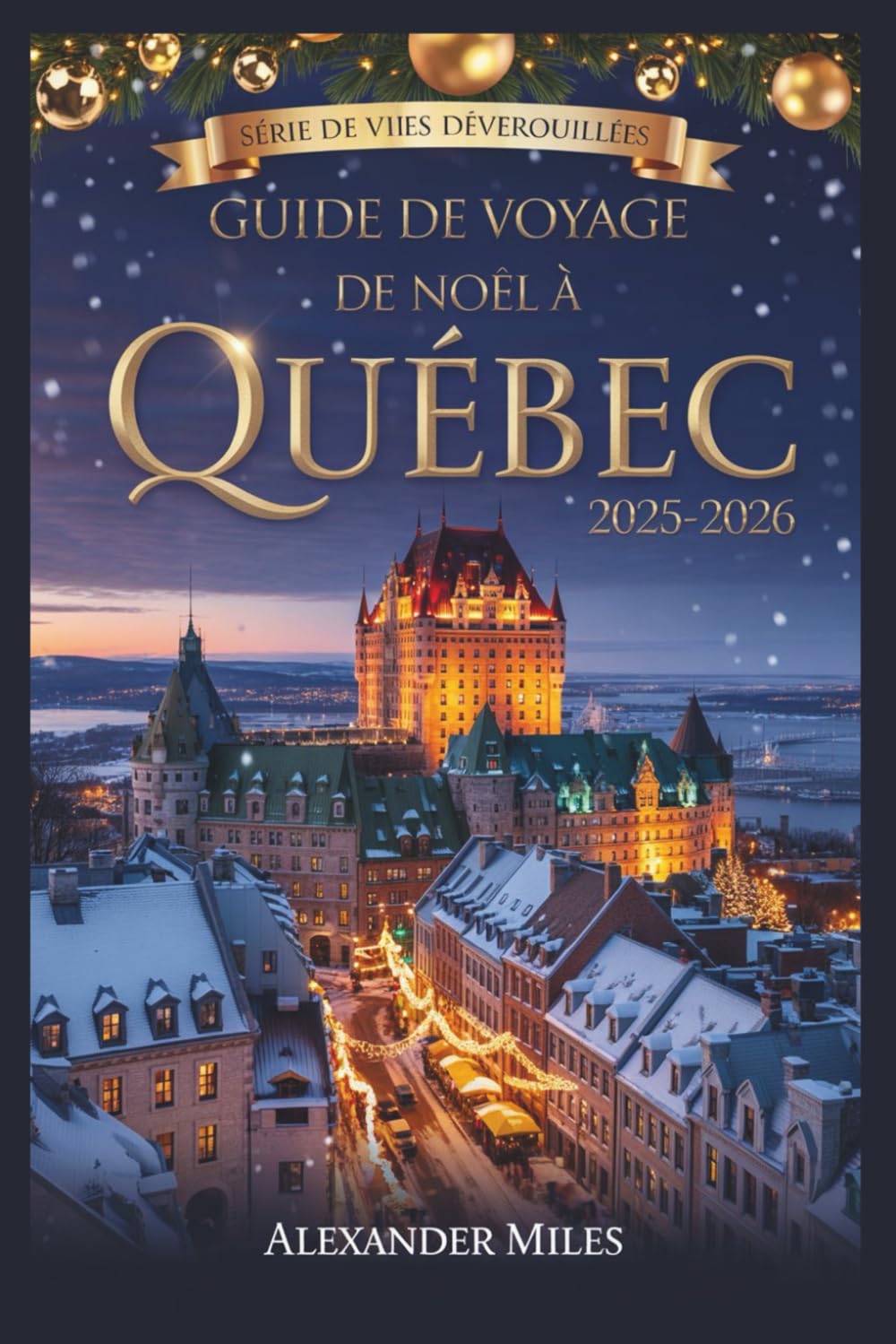 Guide de Noël de la ville de Québec 2025-2026: Marchés de Noël, activités hivernales, événements festifs, restaurants, vie nocturne et trésors cachés pour tous les voyageurs (Série City Unlocked)