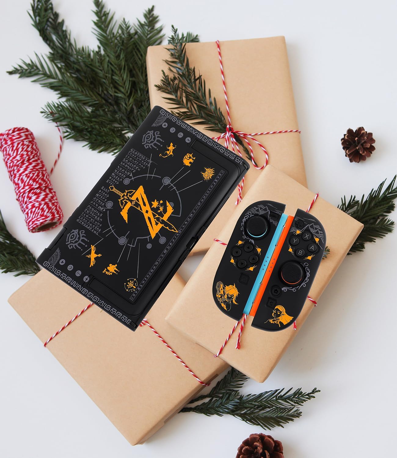 Dockable Case for Switch 2 (2025), Slim Hard PC Protective Shell, Detachable Joy-Con Cover, with 2 Thumb Grip Caps - Image 4