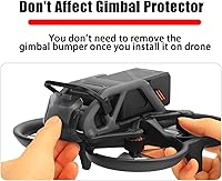 Vista 6 de Avata FPV Gimbal Guard Protector para DJI Avata FPV Drone Accesorios Gimbal Parachoques Aleación de Aluminio PTZ Protect Bar Cámara Lente Protector