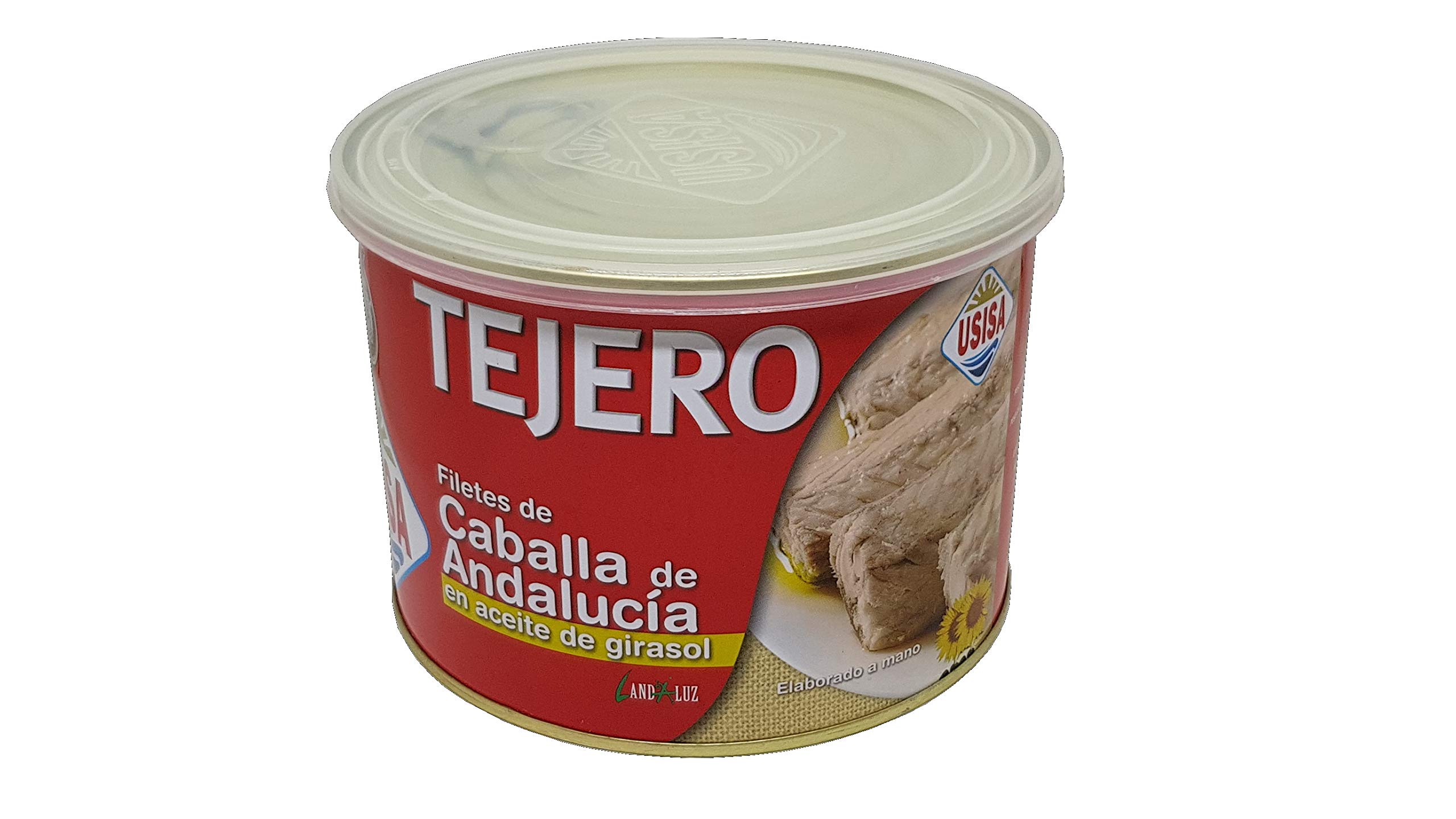 Filetes de Caballa en Aceite Girasol - 1 Lata x 1170 g - TEJERO - Conserva de Pescado - 2