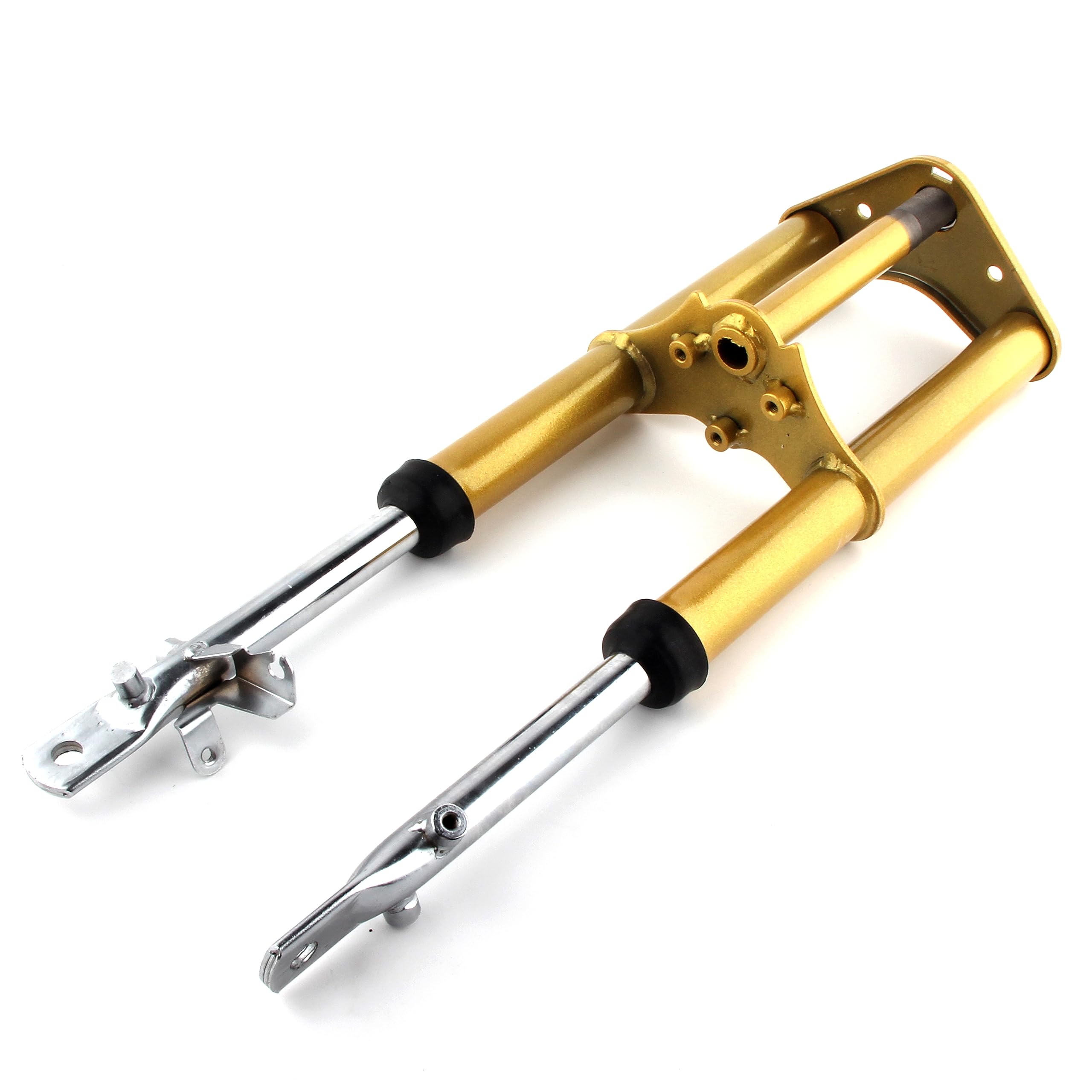 Photo 1 of SUNQIAO CRF50 Forks, 510mm Front Fork Suspension Dirt Pit Bike Assembly Replacement for Honda CRF50 (Gold)