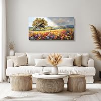 hyidecorart Színes Természet Vászonkép 50x100 cm Faldekoráció Nappalihoz Hálóhoz 3