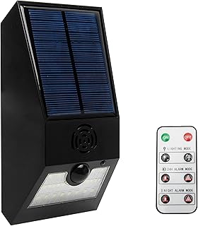 Solar Motion Sensor Light Outdoor, Solar Alarm Light Sound Security Siren Light, Motion Solar Lights Outdoor Waterproof, Led Solar Lights Outdoor Motion Sensor, Super Bright Solar Sensor Lights