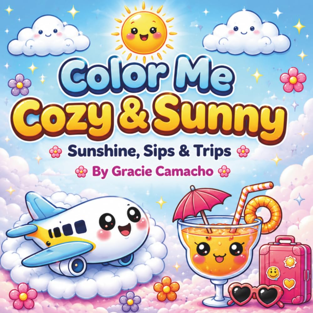 Color Me Cozy & Sunny: Sunshine, Sips & Trips