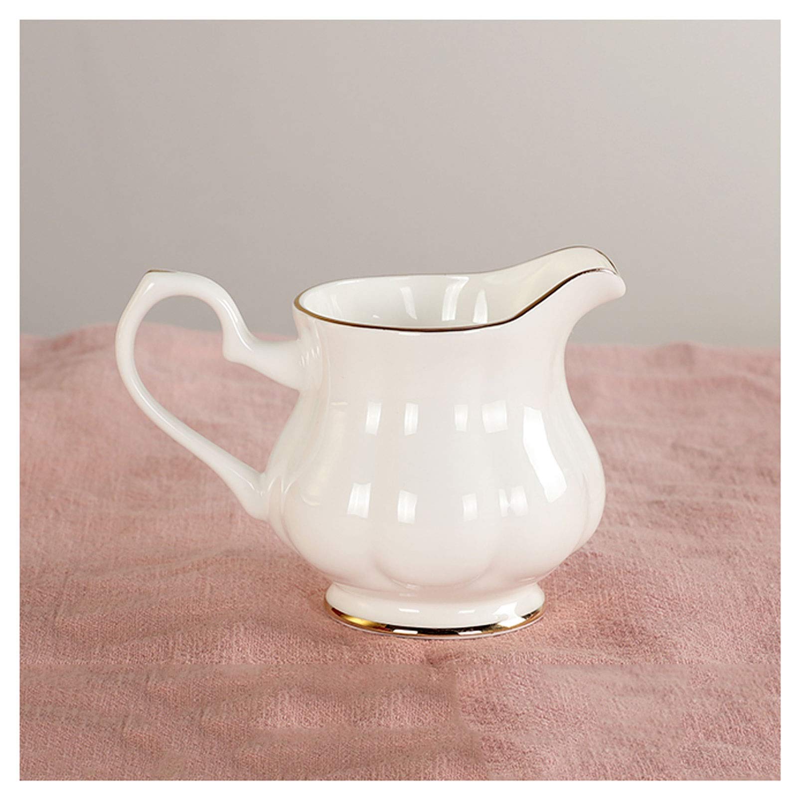 MRKU Pot à Lait, saucière, Tasse à Eau, pichet, Distributeur de crème et de café, sucrier, en céramique avec Anse, Style autrichien, pour Restaurant.