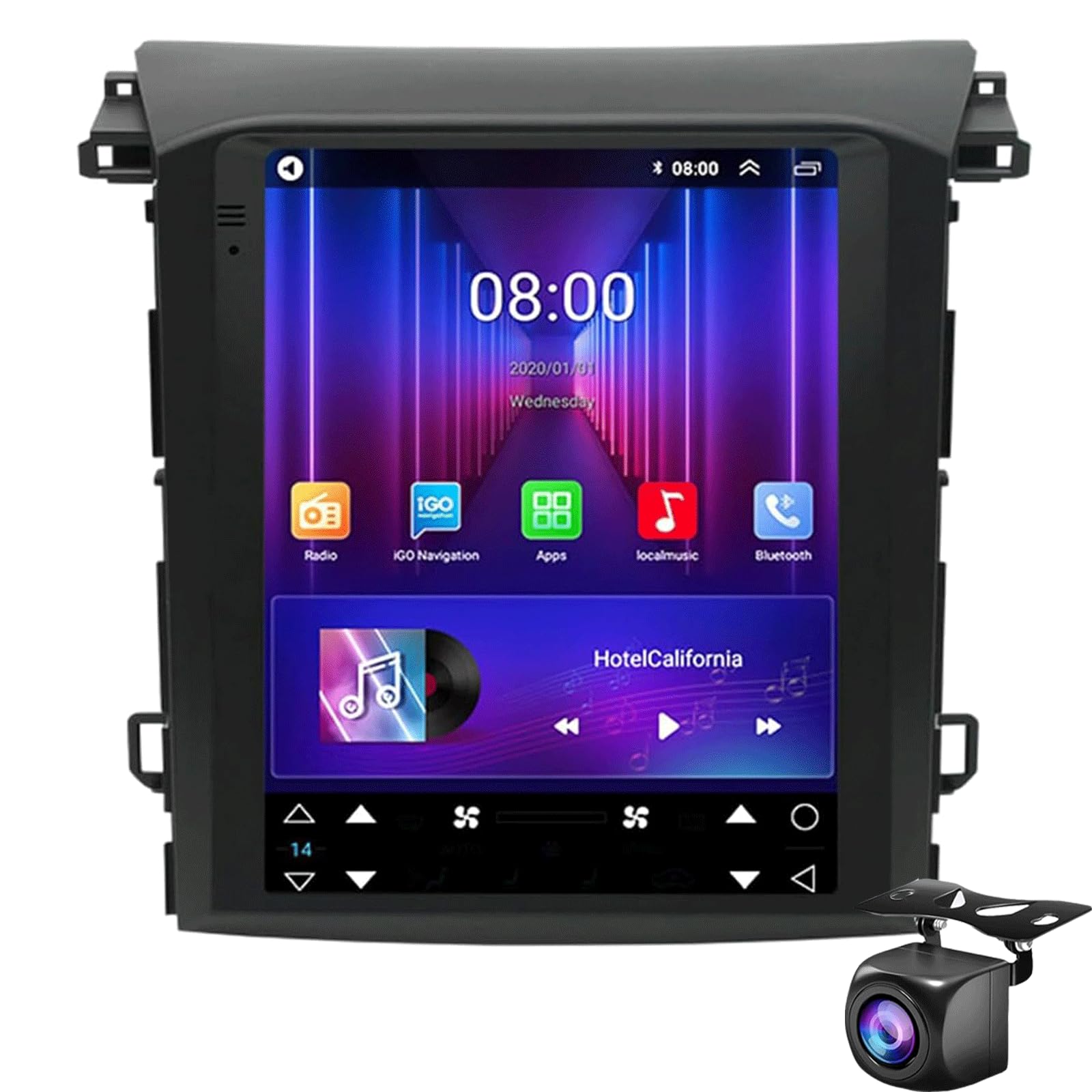 Radio Samochodowe Do Subaru XV/Crosstrek 2018-2021 Bezprzewodowym CarPlay