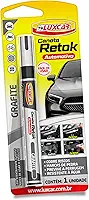 Luxcar - Caneta Retok Automotivo Tira Riscos - Cor Grafite