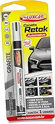 Luxcar - Caneta Retok Automotivo Tira Riscos - Cor Grafite