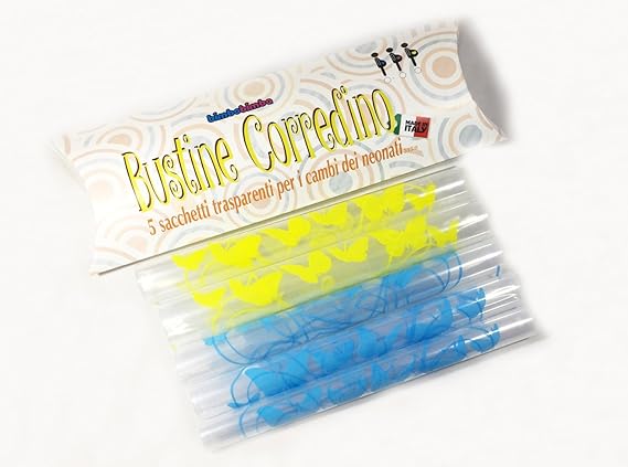 Bustine Corredino Neonato Lovabear - 6 Sacchetti Ermetici Per Ospedale Con Etichette! - Foto 8