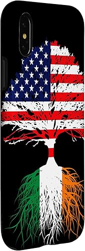 Miniatura 6 de iPhone 14 Irlanda Born Irish Family Roots Irish American Flag Estuche de regalo