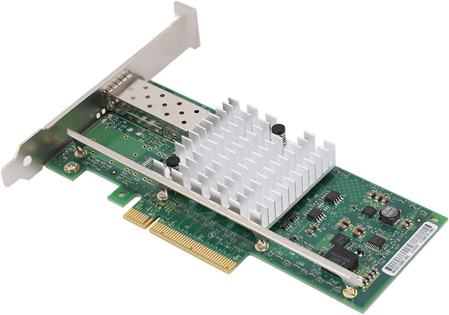 Network Card, Internal Computer Networking Cards Fiber Network Card for X520DA1 82599EN Pcie 10G SFP Pcie Ethernet Card Ethernet Server Adapter