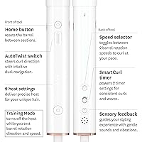 Vista 7 de T3 CurlWrap Automatic Rotating Curling Iron with Longer Barrel, 2 Timer Settings, 9 Heat Settings, Auto-Rotating Ceramic Barrel and Ion Generator