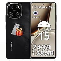 Blackview Smartphone Android 15, Telefono 24GB+128GB/2TB