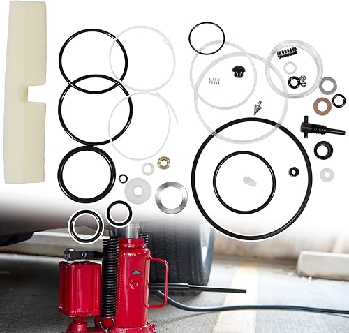 Kit de reemplazo de sellos hidráulicosneumáticos de botella hidráulica 5302-Mrk de 20 toneladas (paquete de 35), adecuado para reparaciones