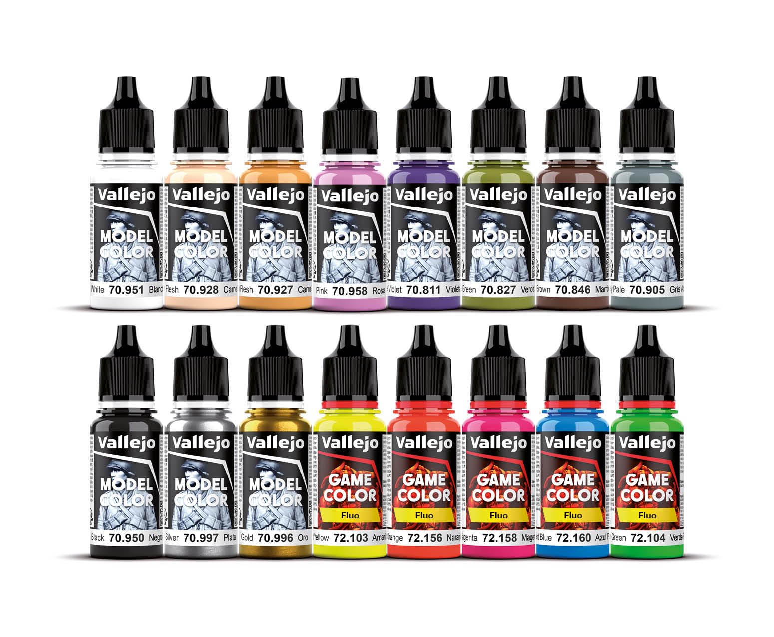 Vallejo Model Color Set 70257 Wargame Special (16x18ml)