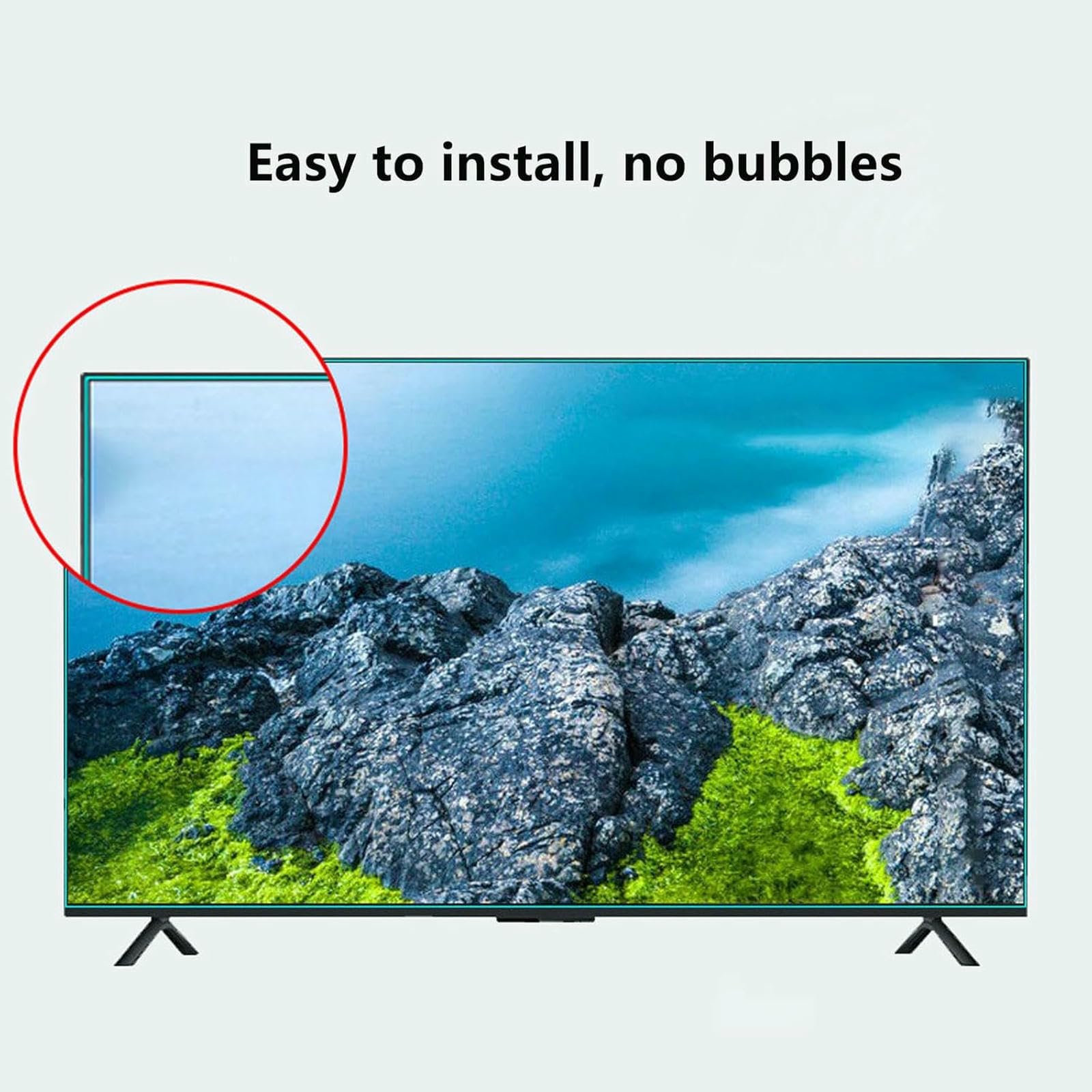 32In 42 En Anti Luz Azul Protector De Pantalla De Bloqueo, Antireflectante Al Aire Libre, Filtro De Pantalla De Bloqueo De Luz Azul De Película Mate De Resplandor, 42 En 917 Mmx516 Mm