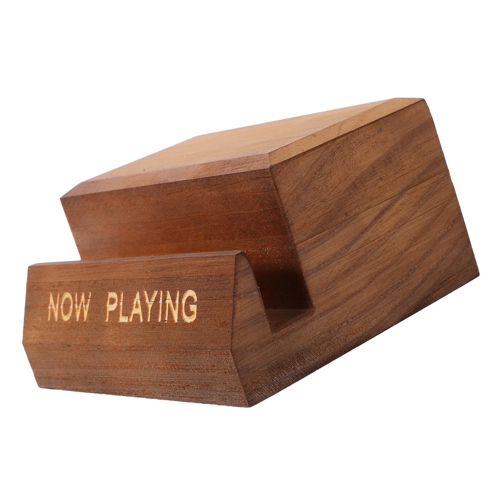Estante de vinilo minimalista de madera noble VICASKY para discos de colección