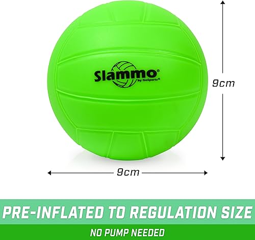 Miniatura 9 de GoSports Slammo Official Replacement Balls 3-Pack - Works for All Roundnet Game Sets - Choose Between Competition Size or XL Size Balls