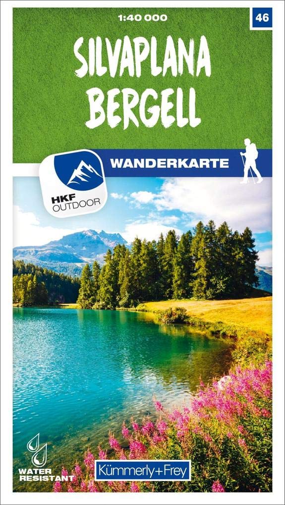 Silvaplana / Bergell: 46 (Hiking maps of Switzerland)