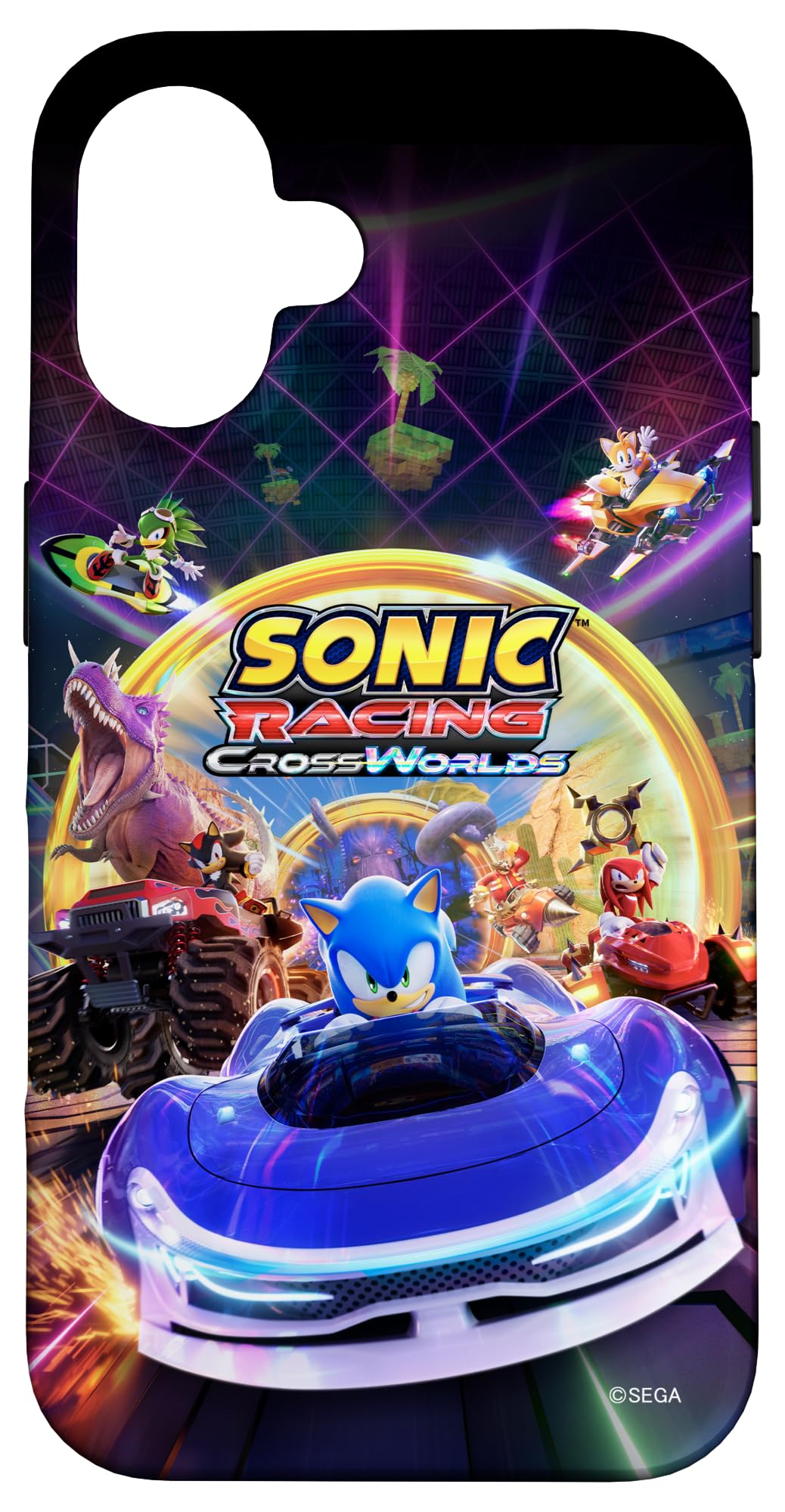 Amazon.com: Sonic the Hedgehog Sonic Racing CrossWorlds Key Art