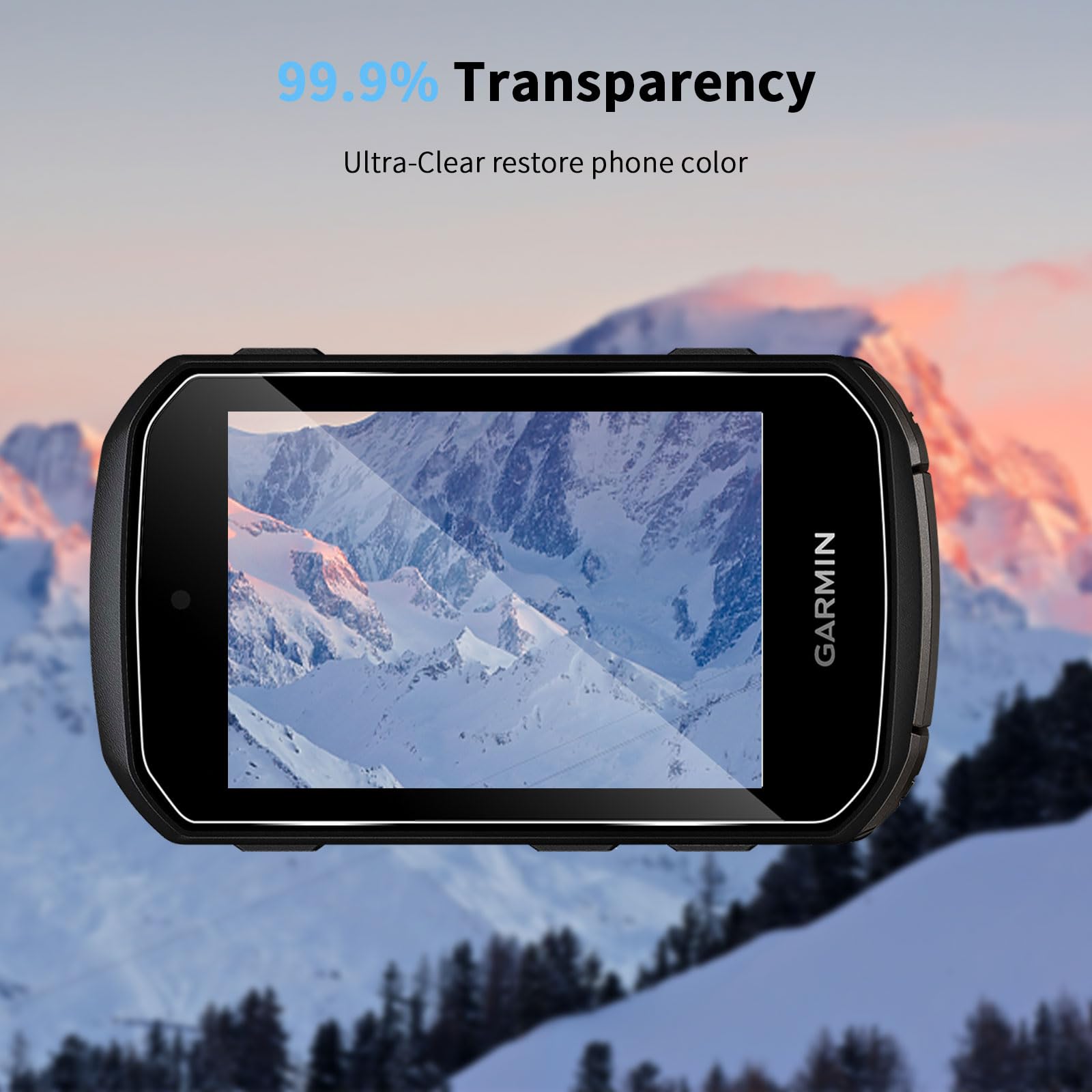 upscreen Reflection Shield Matt Schutzfolie für Garmin Edge 850