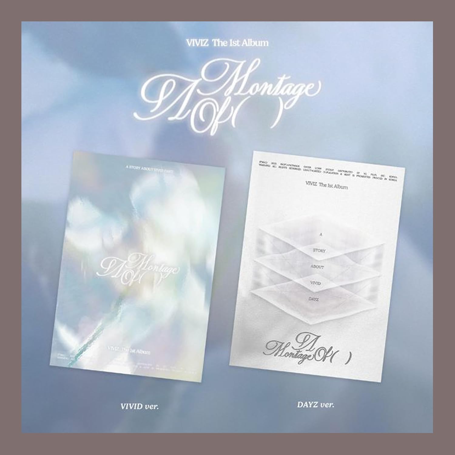 VIVIZ The 1st Album A Montage of () (Photobook - VIVID Ver.)